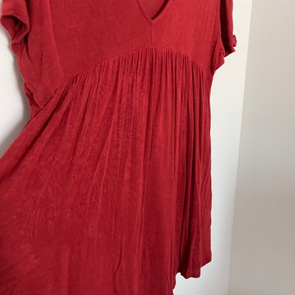 Rust babydoll dress - Picture 3 of 3